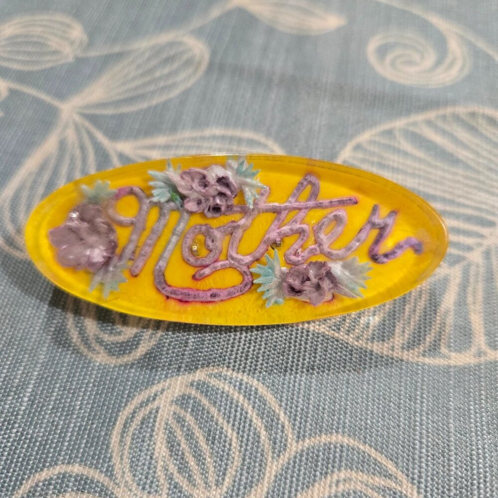 Vintage "Mother" Pin